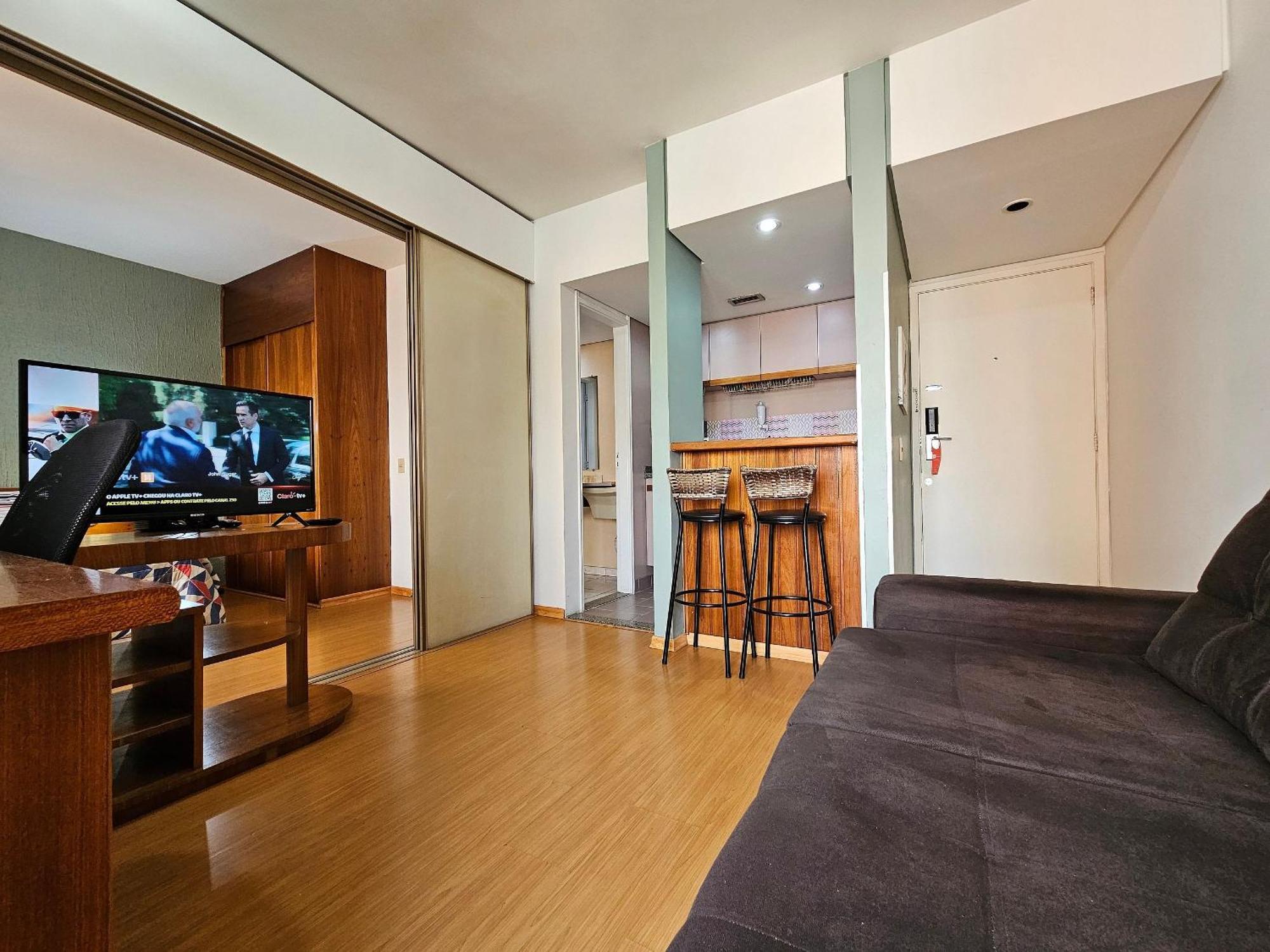 Apartamento Qi Ibirapuera Com Cozinha E Sacada *