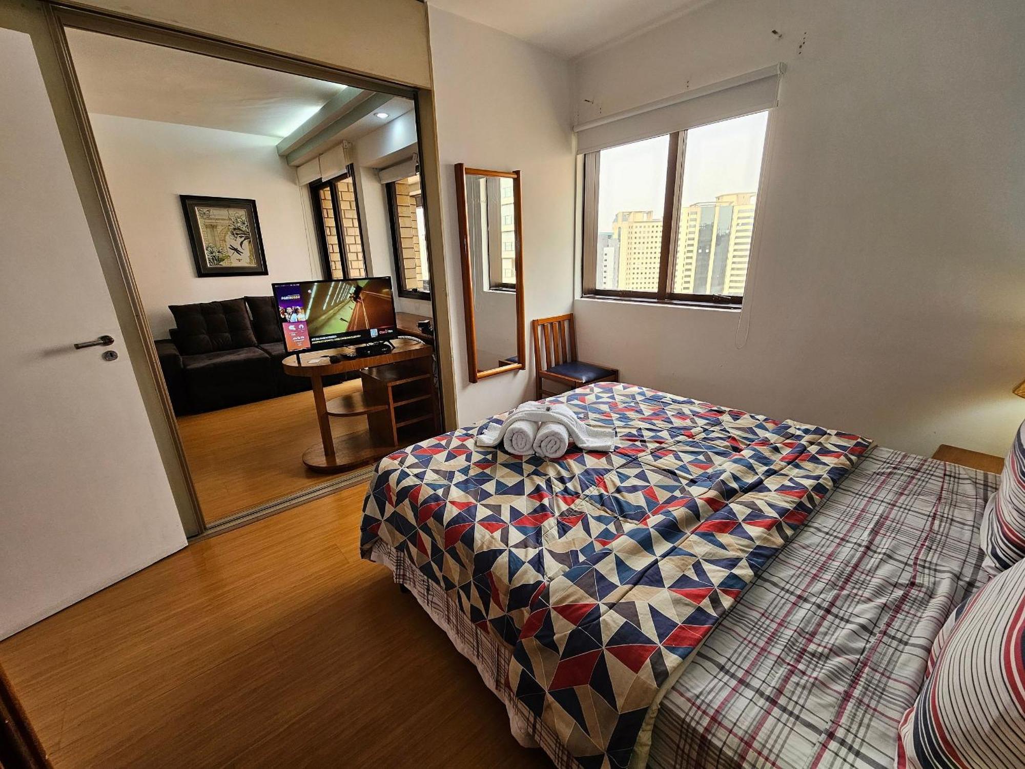 Qi Ibirapuera Com Cozinha E Sacada Apartamento São Paulo