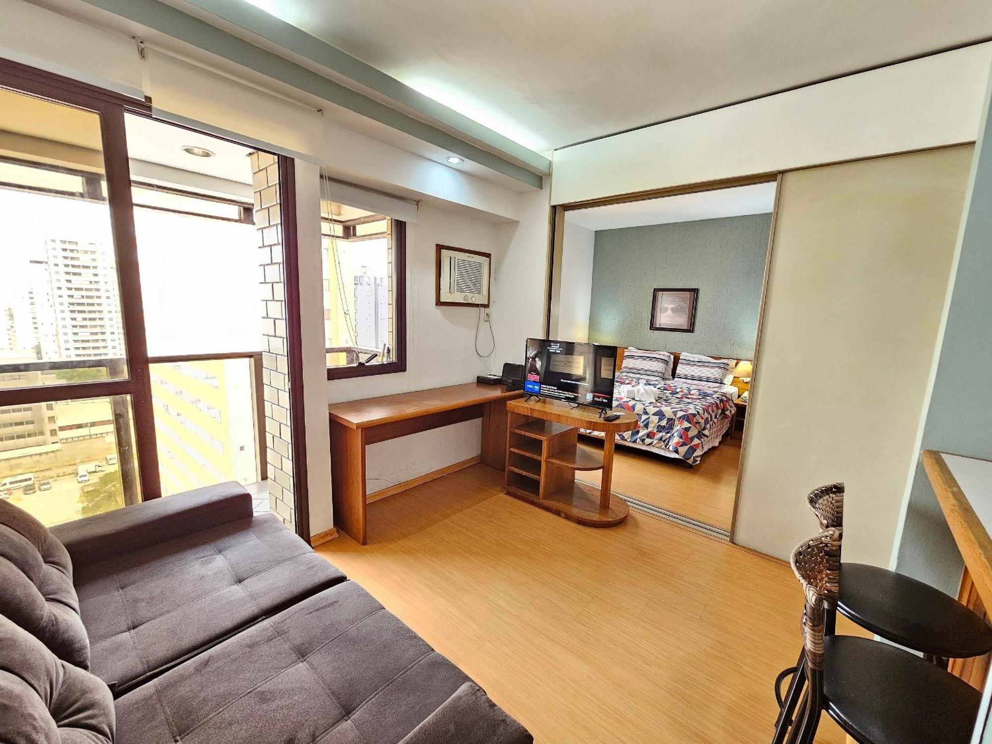 Apartamento Qi Ibirapuera Com Cozinha E Sacada *