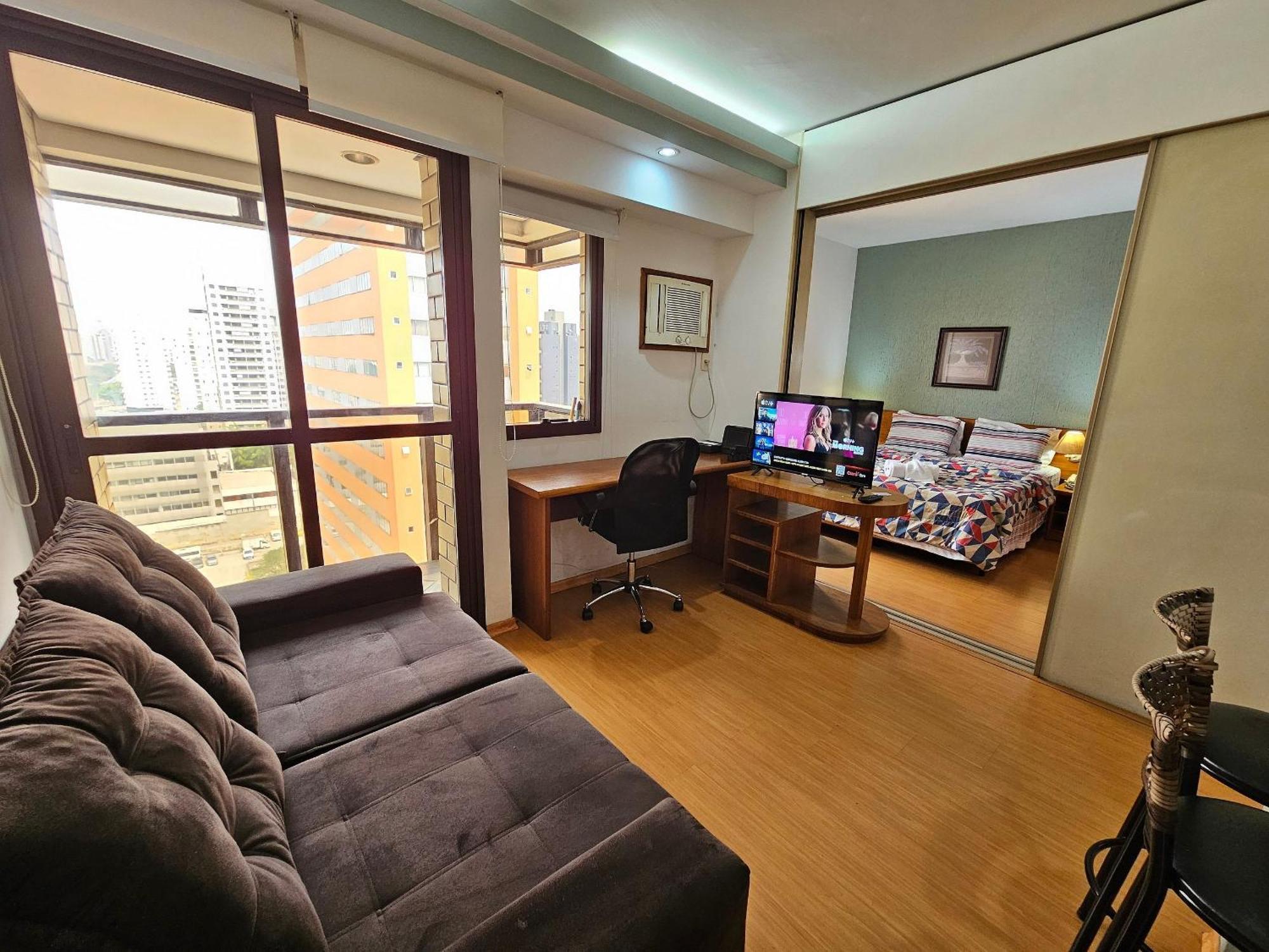 Qi Ibirapuera Com Cozinha E Sacada Apartamento São Paulo